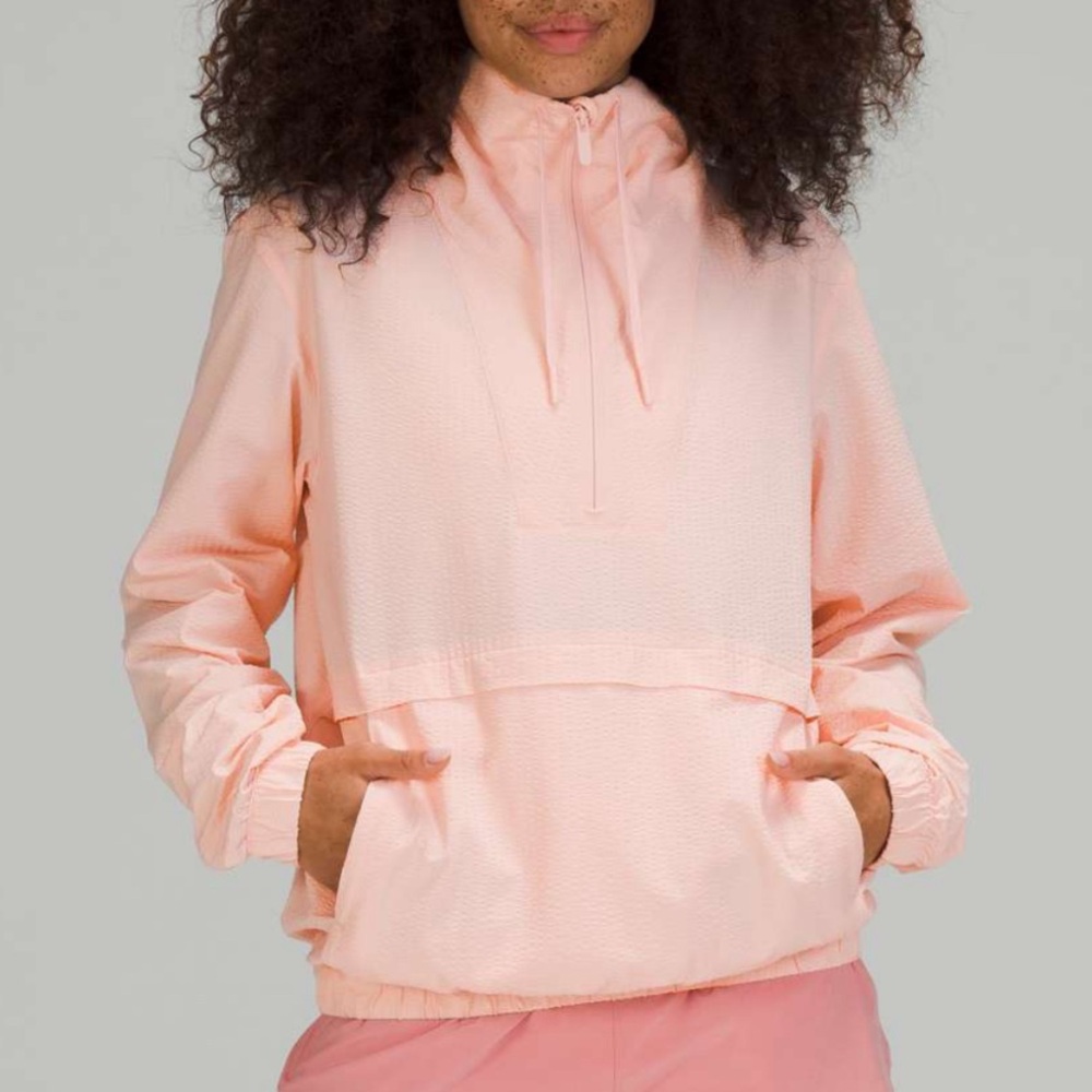 Lululemon pack it light Jacket pink mist